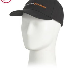 PALM ANGELS Logo Embroidered Cap