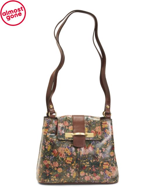 PATRICIA NASH Leather Larone Satchel