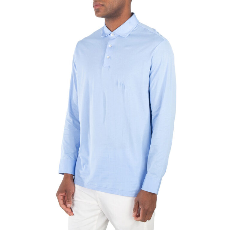 Long Sleeve Classic Fit Polo Shirt
