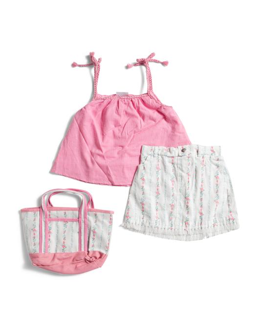 RACHEL ZOE Girls 2pc Tank And Skirt Set