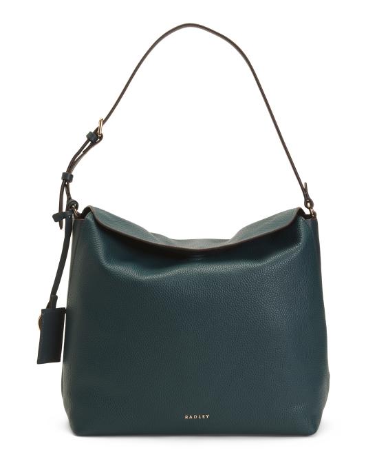 RADLEY LONDON Leather City Road Large Flap Over Shoulder Bag