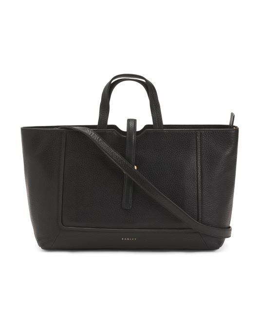 RADLEY LONDON Leather Hazelbury Park Medium Ziptop Tote