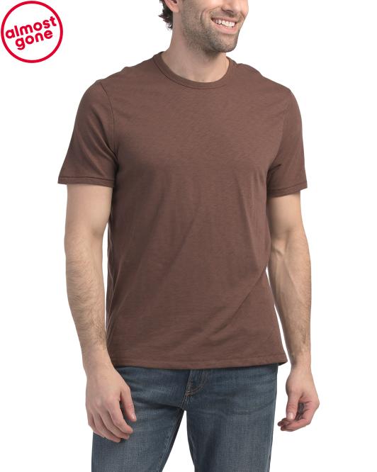 RAG & BONE Classic Lightweight Slub Knit Jersey Tee
