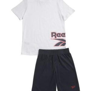 REEBOK Big Boys 2pc Short Sleeve Tee And Shorts Set