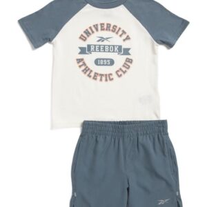 REEBOK Boys 2pc Tee And Shorts Set