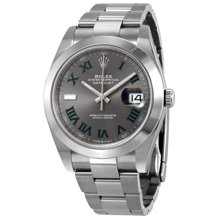Datejust 41 Salte Dial Automatic Men's Oyster Watch 126300GYRJ
