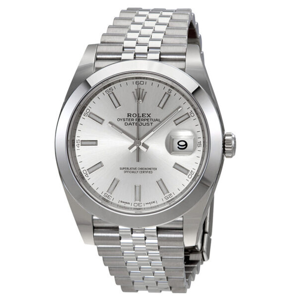 Datejust Silver Dial Automatic Men's Jubilee Watch 126300SSJ