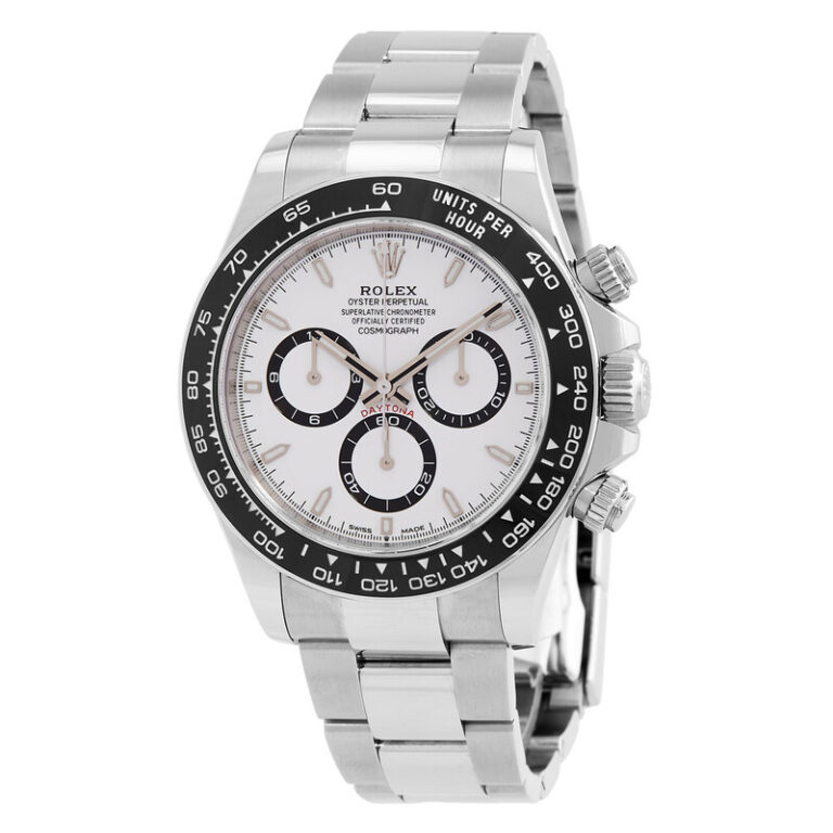 Daytona Chronograph Automatic White Dial Men's Watch