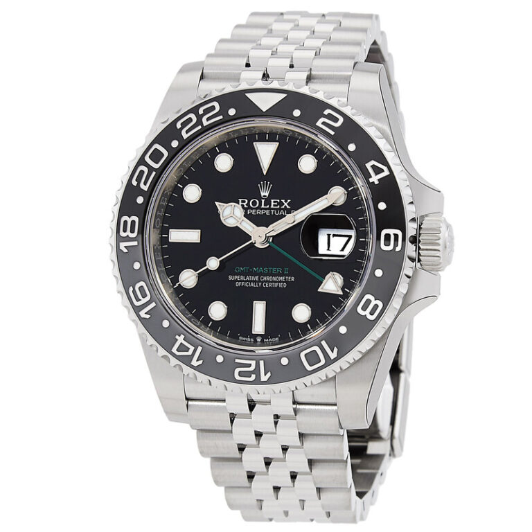 Gmt Master II Automatic Black Dial Men's Watch
