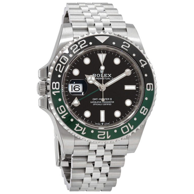 GMT-Master II Lefty Automatic Black Dial Men's Jubilee Sprite Bezel Watch M126720VTNR-0002
