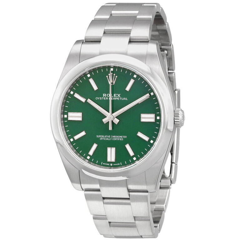 Oyster Perpetual 41 Automatic Green Dial Men's Watch 124300GNSO