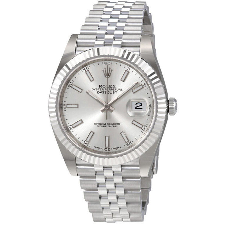 Oyster Perpetual Datejust Silver Dial Automatic Men's Watch 126334SSJ