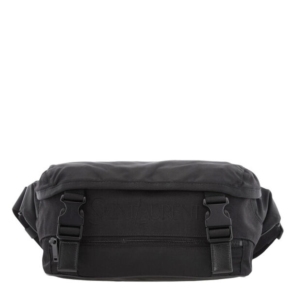 Logo Embroidery Nylon Crossbody Bag