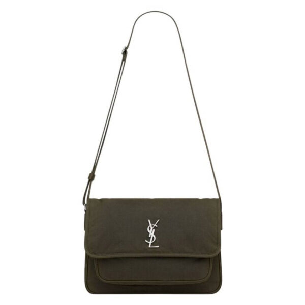 Niki Canvas Messenger Bag