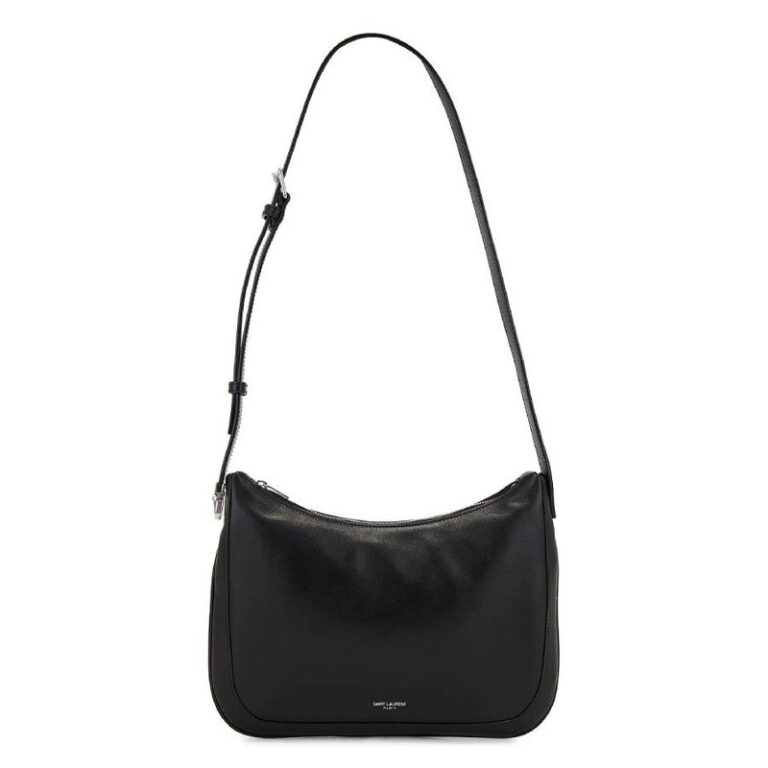 Smooth Leather Hobo Bag