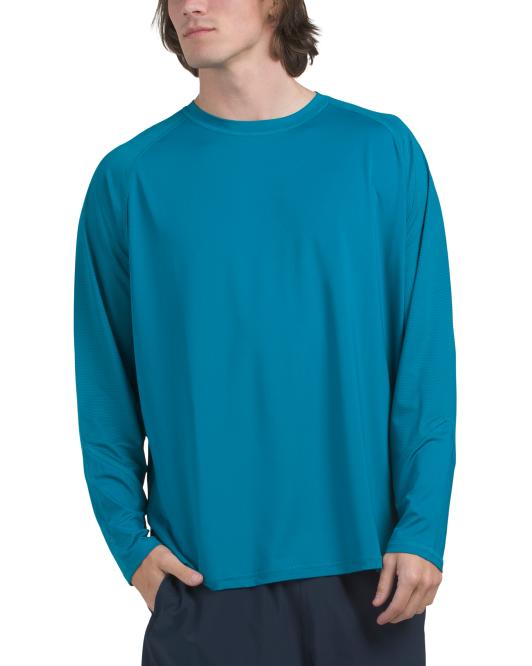 SPYDER Mesh Raglan Long Sleeve Rash Guard