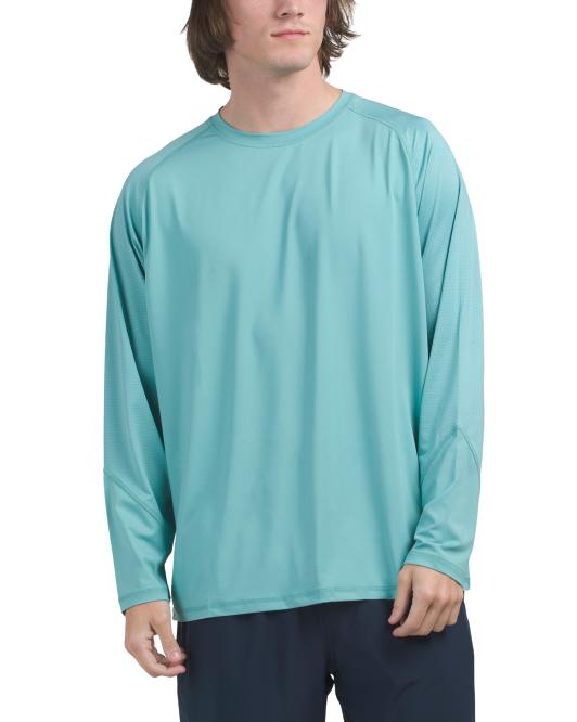 SPYDER Mesh Raglan Long Sleeve Rash Guard