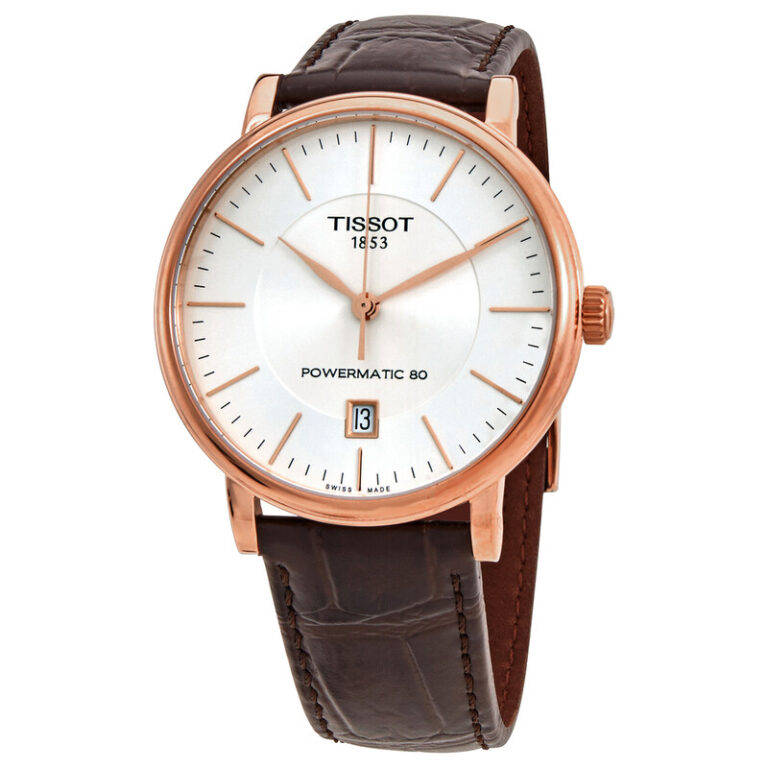 Carson Premium Powermatic 80 Automatic White Dial Men's Watch