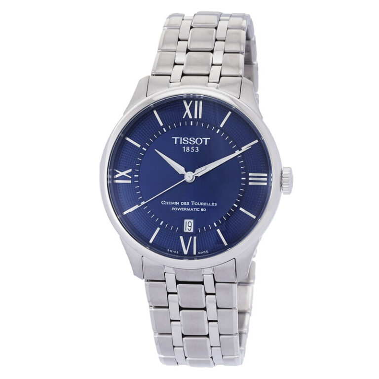 Chemin Des Tourelles Automatic Blue Dial Men's Watch