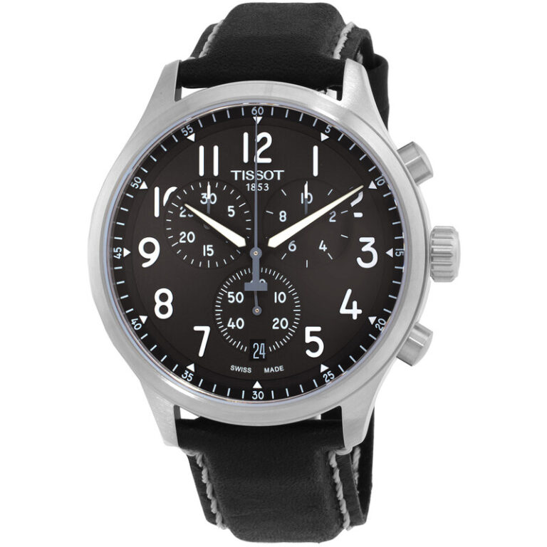 Chrono XL Quartz Anthracite Dial Men's Watch