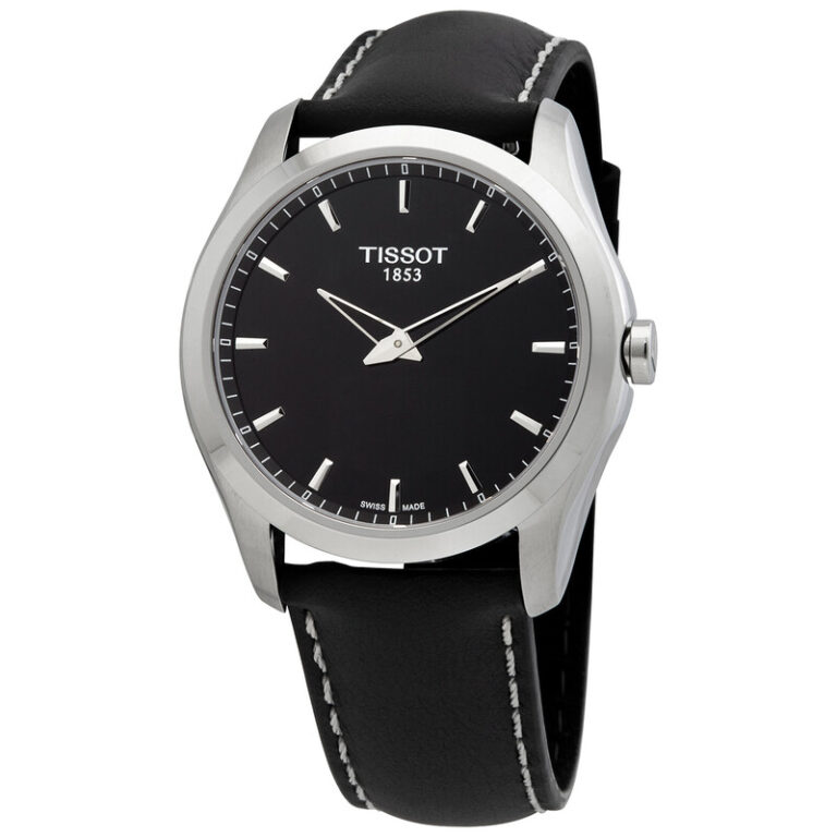 Couturier Quartz Black Dial Men's Watch