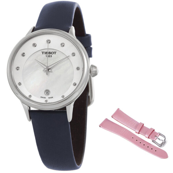 Odaci-T Quartz Diamond White Mother of Pearl Dial Ladies Watch T133.210.16.116.00