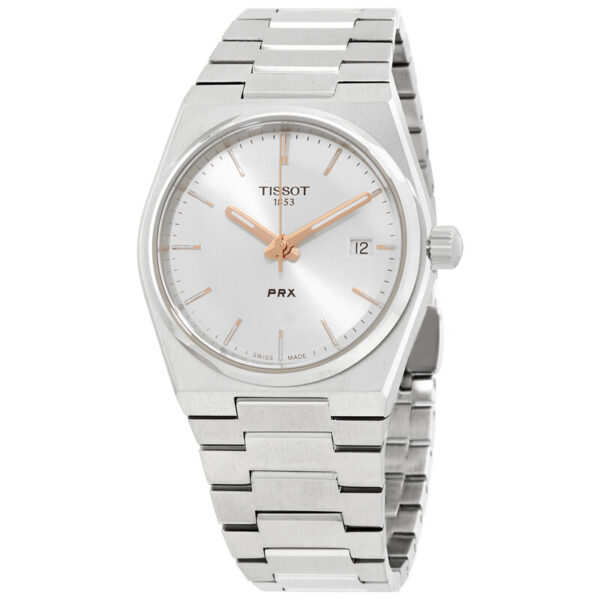 PRX Quartz Silver Dial Ladies Watch T1372101103100