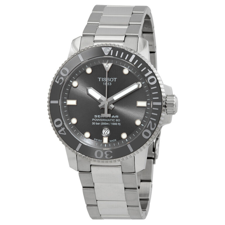 Seastar Automatic Grey Dial Men's Watch