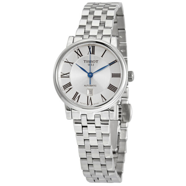 T-Classic Automatic Silver Dial Ladies Watch T122.207.11.033.00