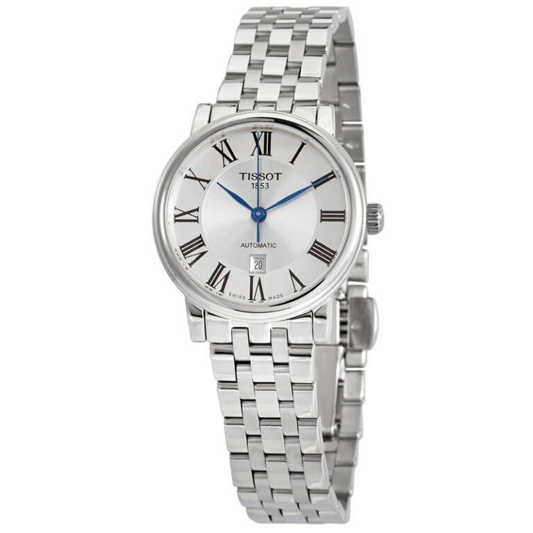 T-Classic Automatic Silver Dial Ladies Watch T122.207.11.033.00