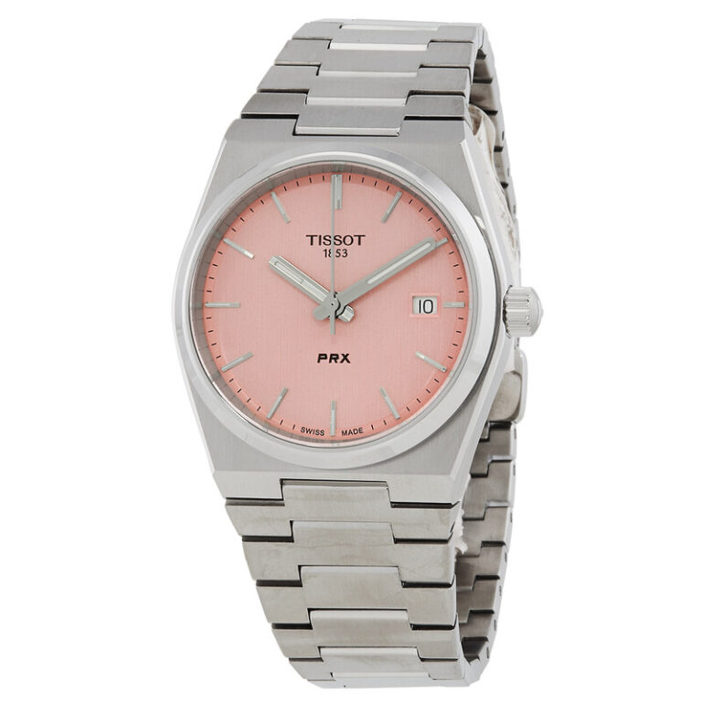 T-Classic Quartz Pink Dial Ladies Watch T1372101133100