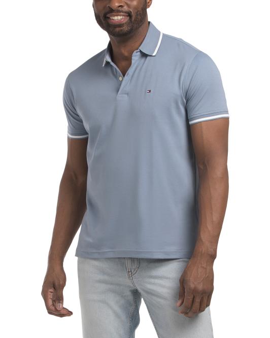 TOMMY HILFIGER Richard Tipped Short Sleeve Polo