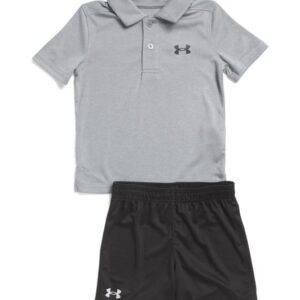 UNDER ARMOUR Toddler Boys 2pc Polo And Shorts Set