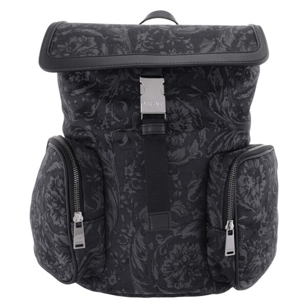 Barocco Black Backpack