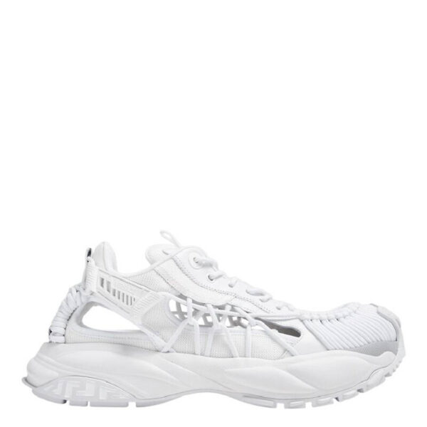 Greca-Patterned Mercury Sneakers