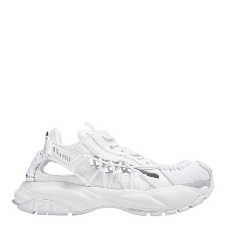 Greca-Patterned Mercury Sneakers