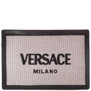 Milano Raffia Clutch Bag