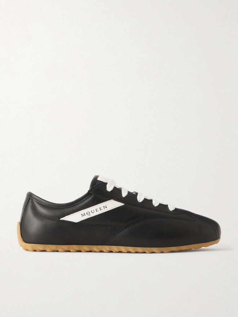 Boxe leather sneakers