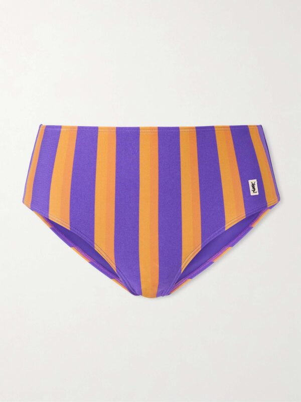 Striped bikini briefs