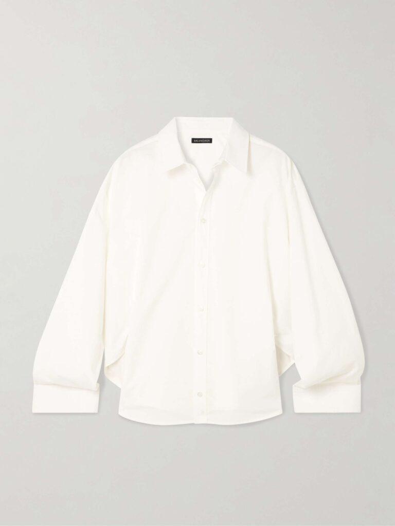 Cotton-poplin shirt