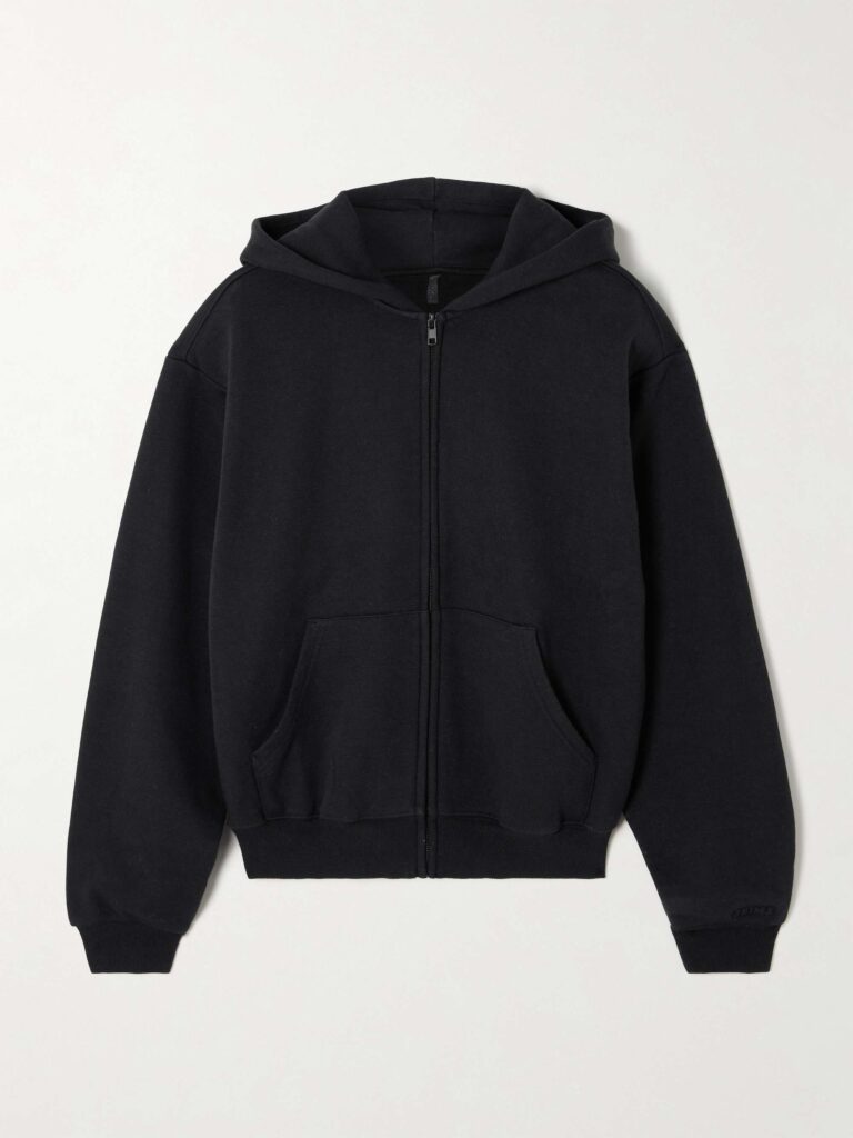 Classic Zip Up Hoodie - Onyx