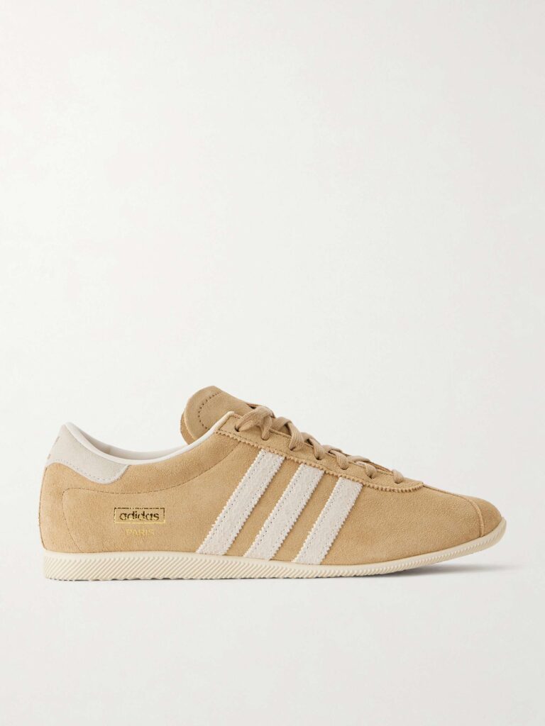 Paris lace-up leather sneakers