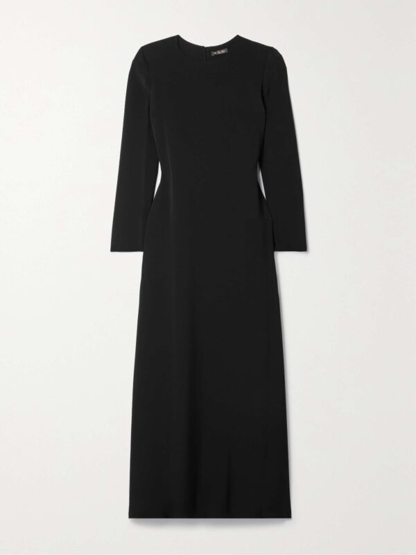 Angelica cutout silk-cady maxi dress