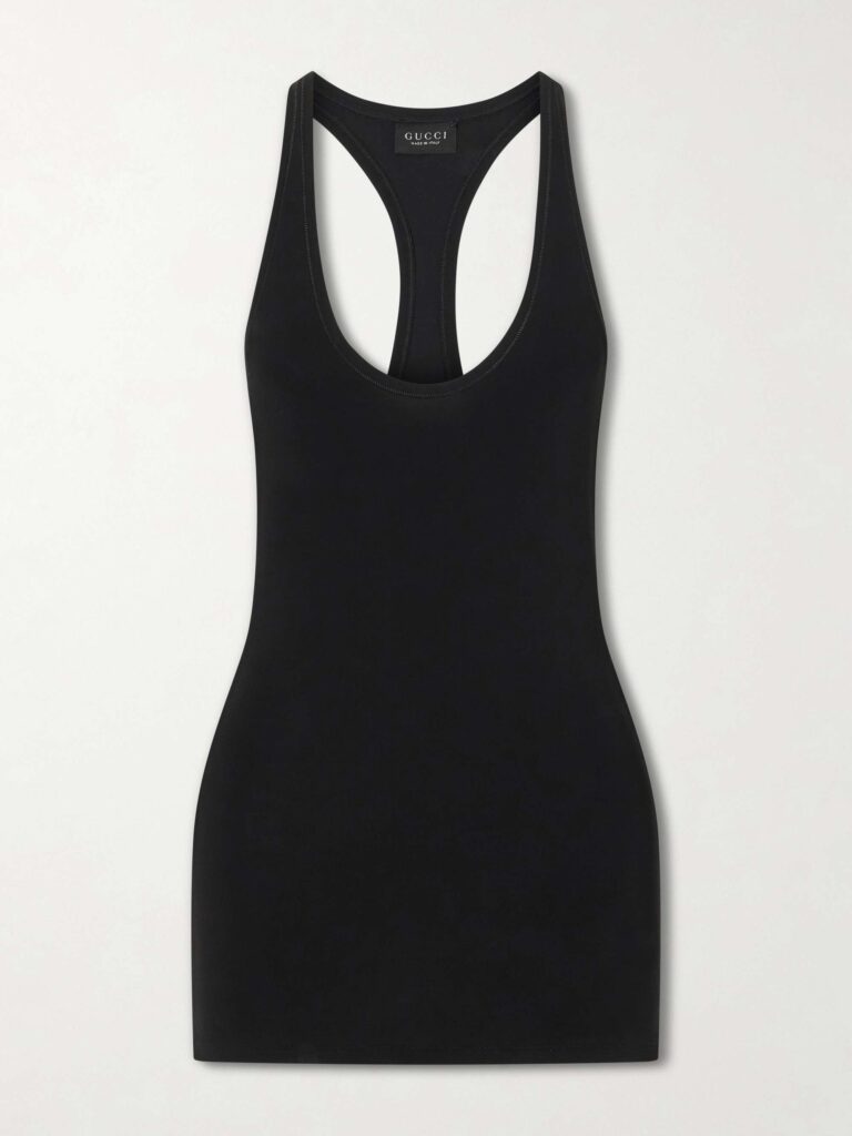 Crepe jersey mini dress