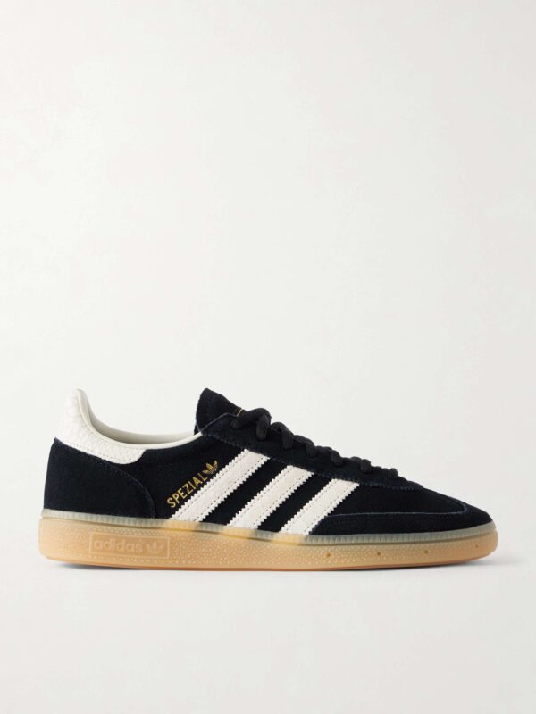 Handball Spezial leather-trimmed suede sneakers