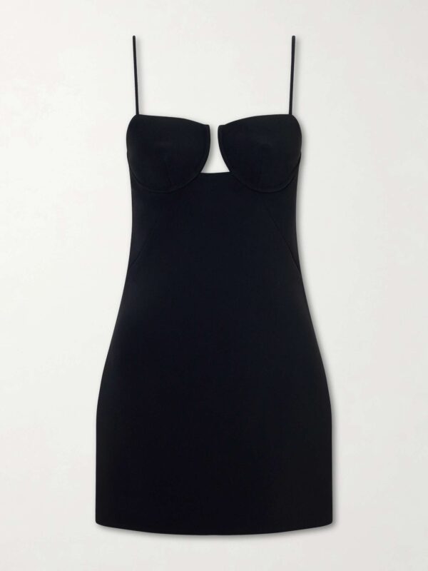 Crepe mini dress