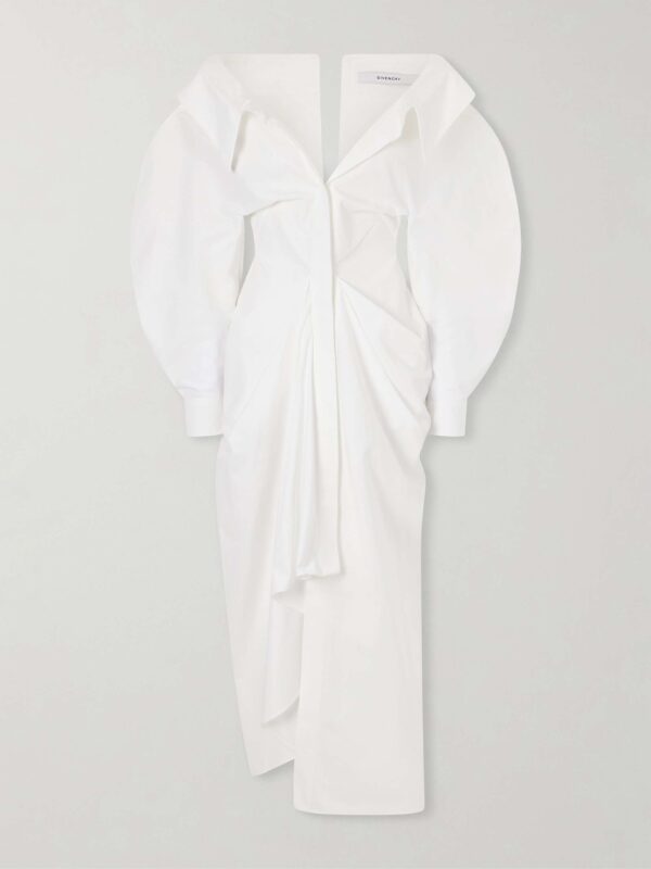 Cotton-Poplin Maxi Dress