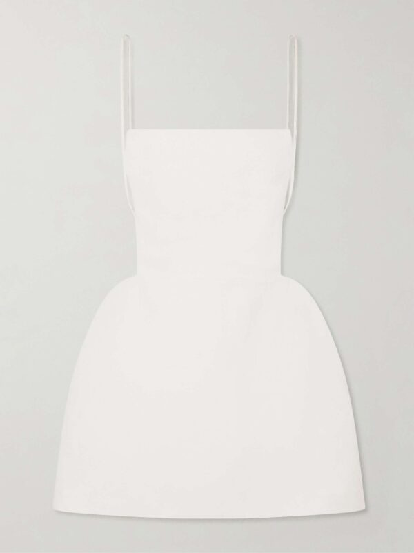 Henrietta woven mini dress