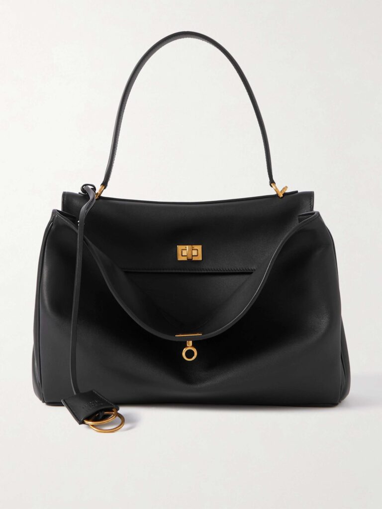 Rodeo medium leather shoulder bag