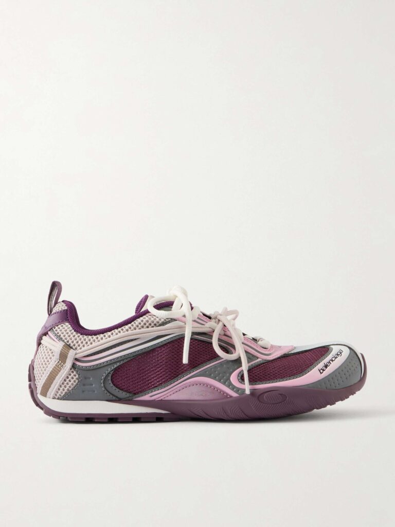 Radar Gradient rubber-trimmed mesh sneakers